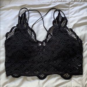 black crop top